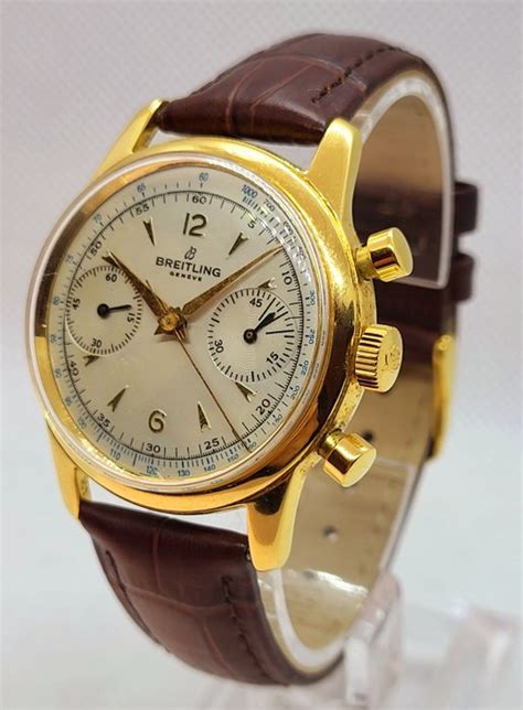 Vintage Breitling 1191 Venus 188 Chronograph 1960s 